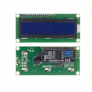 1602 LCD - I2C vezérléssel - KÉK