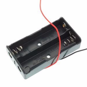 18650-es akkumulátor foglalat - Dupla