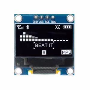 0.96" Oled Kijelző - Fehér