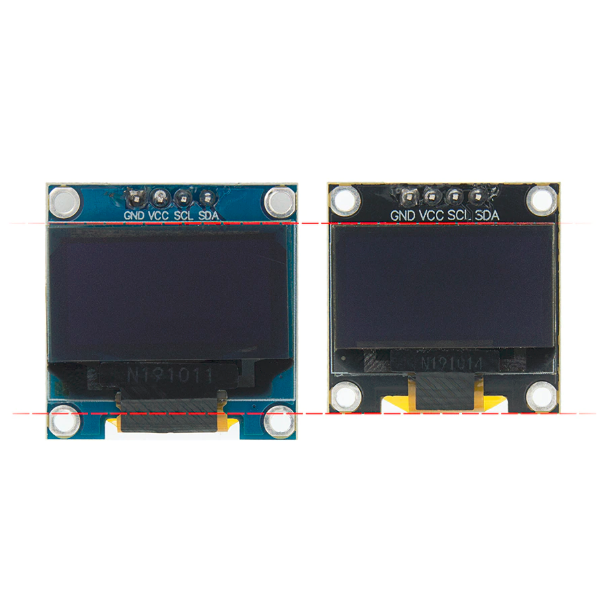0.96" Oled Kijelző - Fehér - Mini