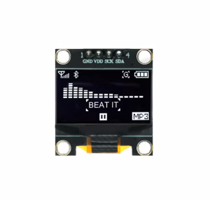 0.96" Oled Kijelző - Fehér - Mini