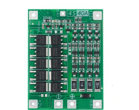 Li-ion töltésvezérlő - BMS 4S 40A - Balanced