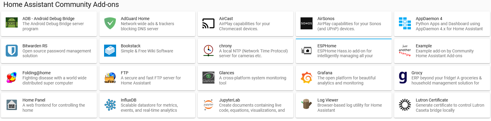 NodeMcu és DS18b20 - ESPhome - Community Addons