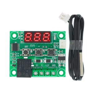 W1209 - Termosztát 12V relével