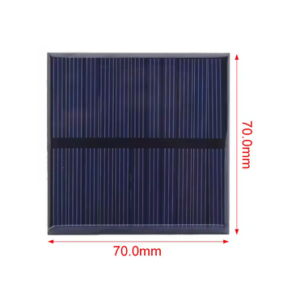 Mini Napelem Modul 5.5V 110mA (70x70mm)