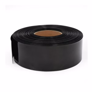 Zsugorfólia - 200mm átmérő - 50cm - Fekete