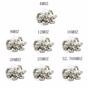 Kristály Oscillátor Készlet - 35db - HC49s