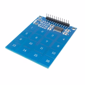 TTP229 - Kapacitív érintő kapcsoló - 16 csatornás