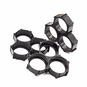 18650 - Akkumulátor keret - 3p - méhsejt elrendezésű