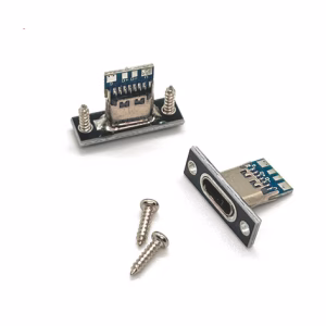 Dobozba szerelhető USB C type - Anya csatlakozó