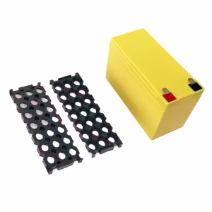 12V akkumulátor építő készlet - Sárga
