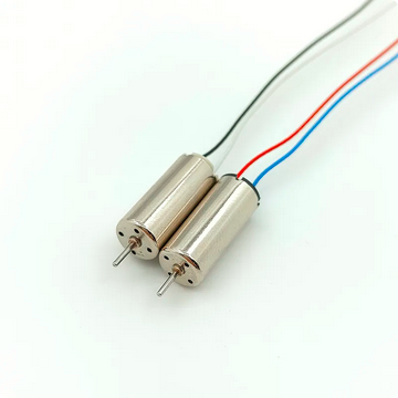 4 Motori Coreless 3.7V 0.08A 44000 Rpm – Micro Motori DC Ad Alta Velocità Per Droni, Aerei, Robot – Diametro 8.5mm - 3