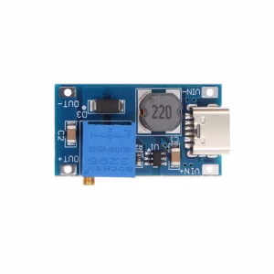 MT3608 DC/DC Boost konverter (Step up) USB C-vel
