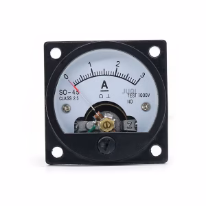 Beépíthető áram mérő panel műszer - 10A - DC
