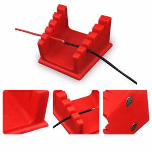 Mágneses Vezeték tartó - Forrasztáshoz