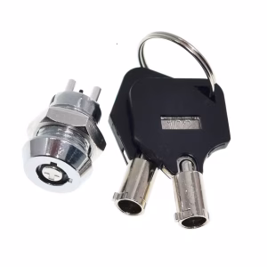 Kulcsos kapcsoló zár - 2db kulccsal