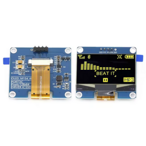 1.54" Oled Kijelző - Sárga
