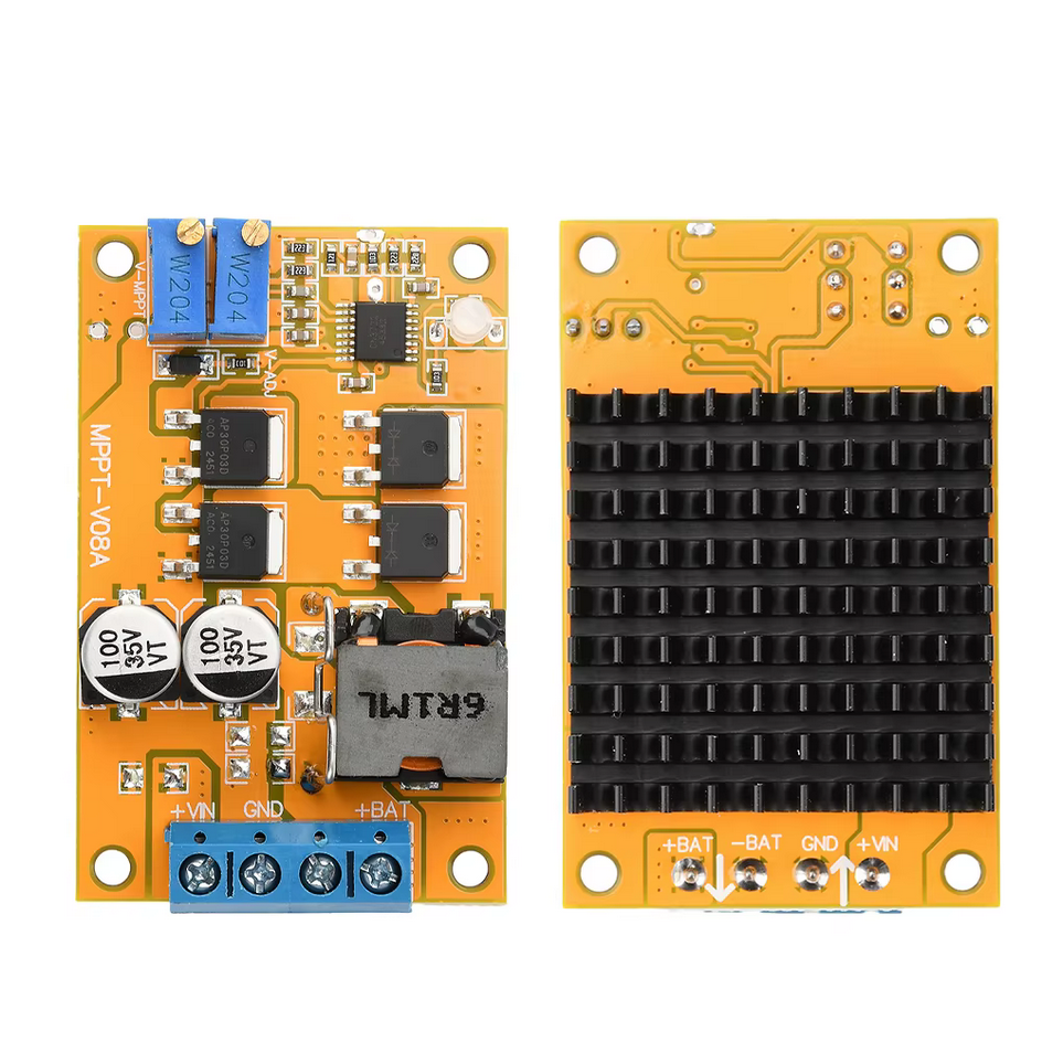 MPPT-V08A - 5A - 100W Univerzális Napelemes Töltésvezérlő