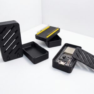 Moduláris Védőtok ESP32 38-Pin Micro-USB Kártyához – 2 Alsó Résszel (Breadboard / Dupont)
