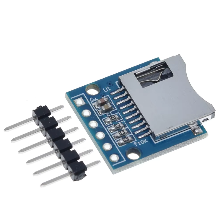 Micro SD Kártya Olvasó Modul (SPI Interfész) – Arduino, ESP32, AVR, ARM