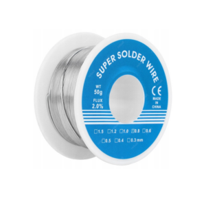 Forrasztóón Sn60Pb40 Folyasztószerrel – 50g / 0.8mm